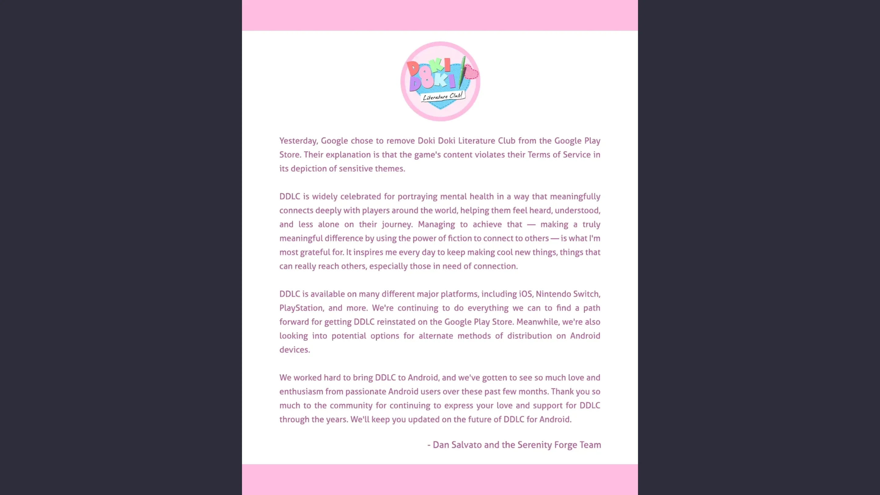 WPQp0XL2 doki doki literature club android removido play store