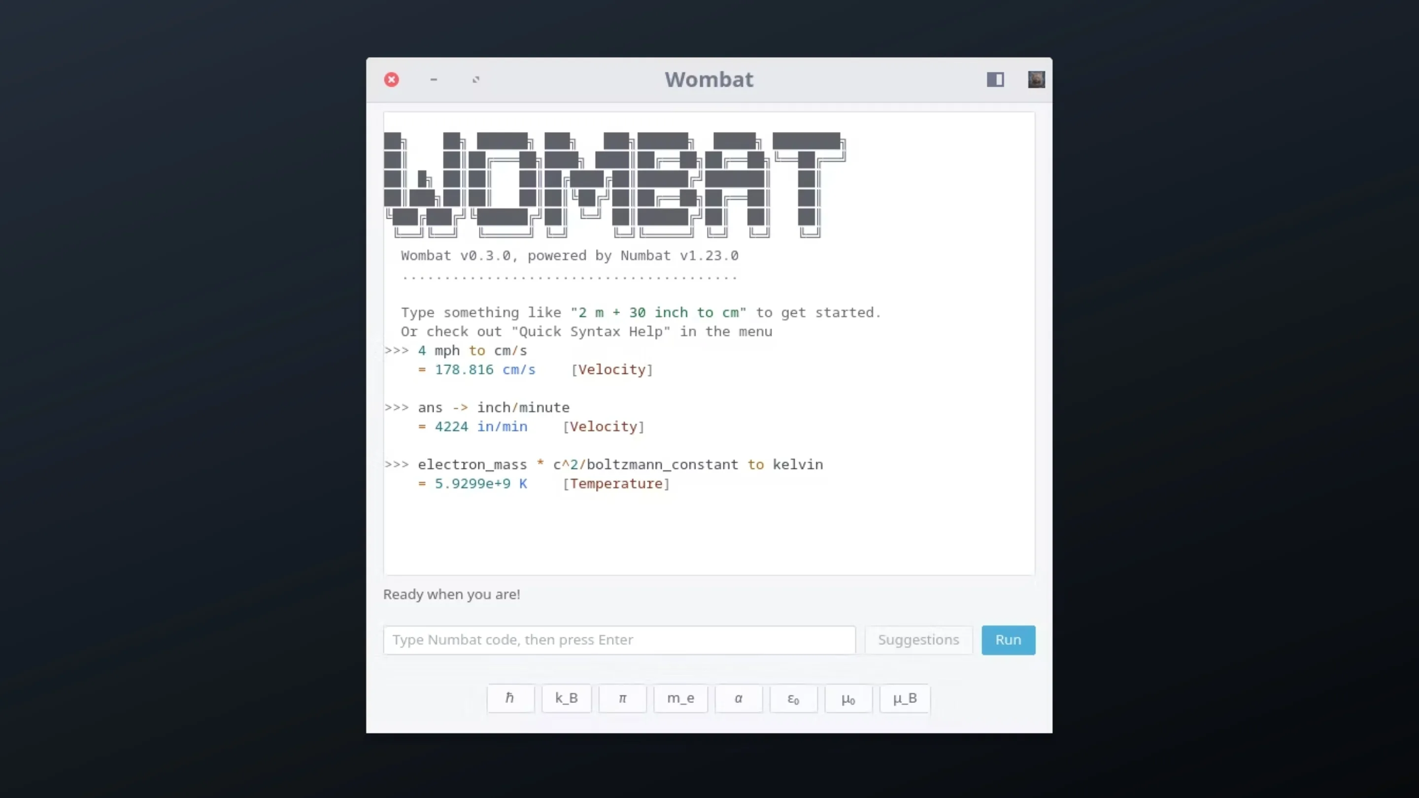Imagem com a interface do Wombat