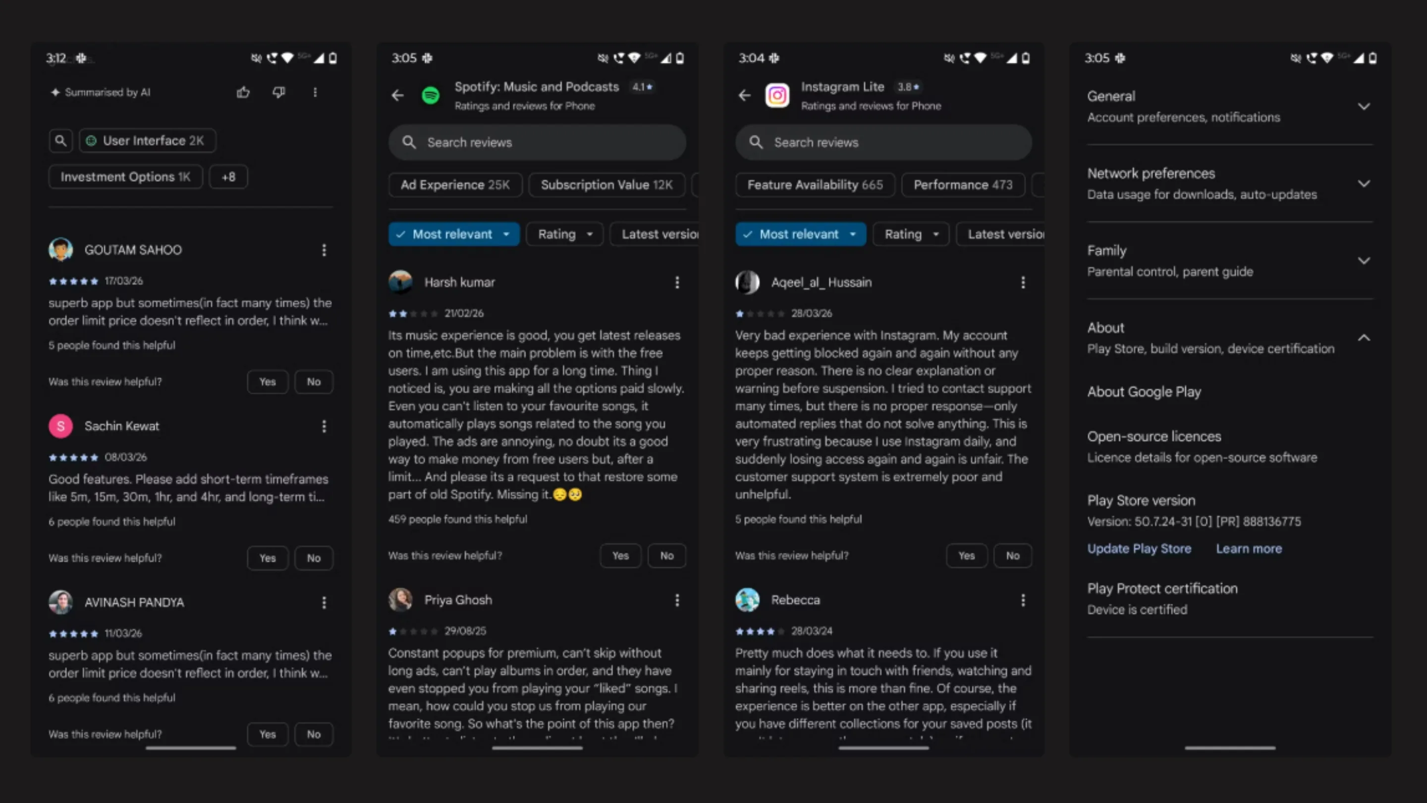 mELbjImV play store busca avaliacoes