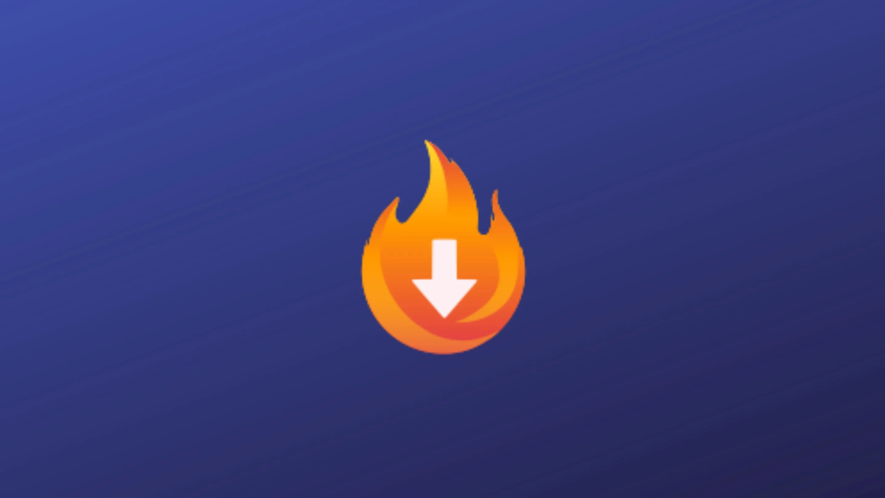 Imagem com a logomarca do FlameGet