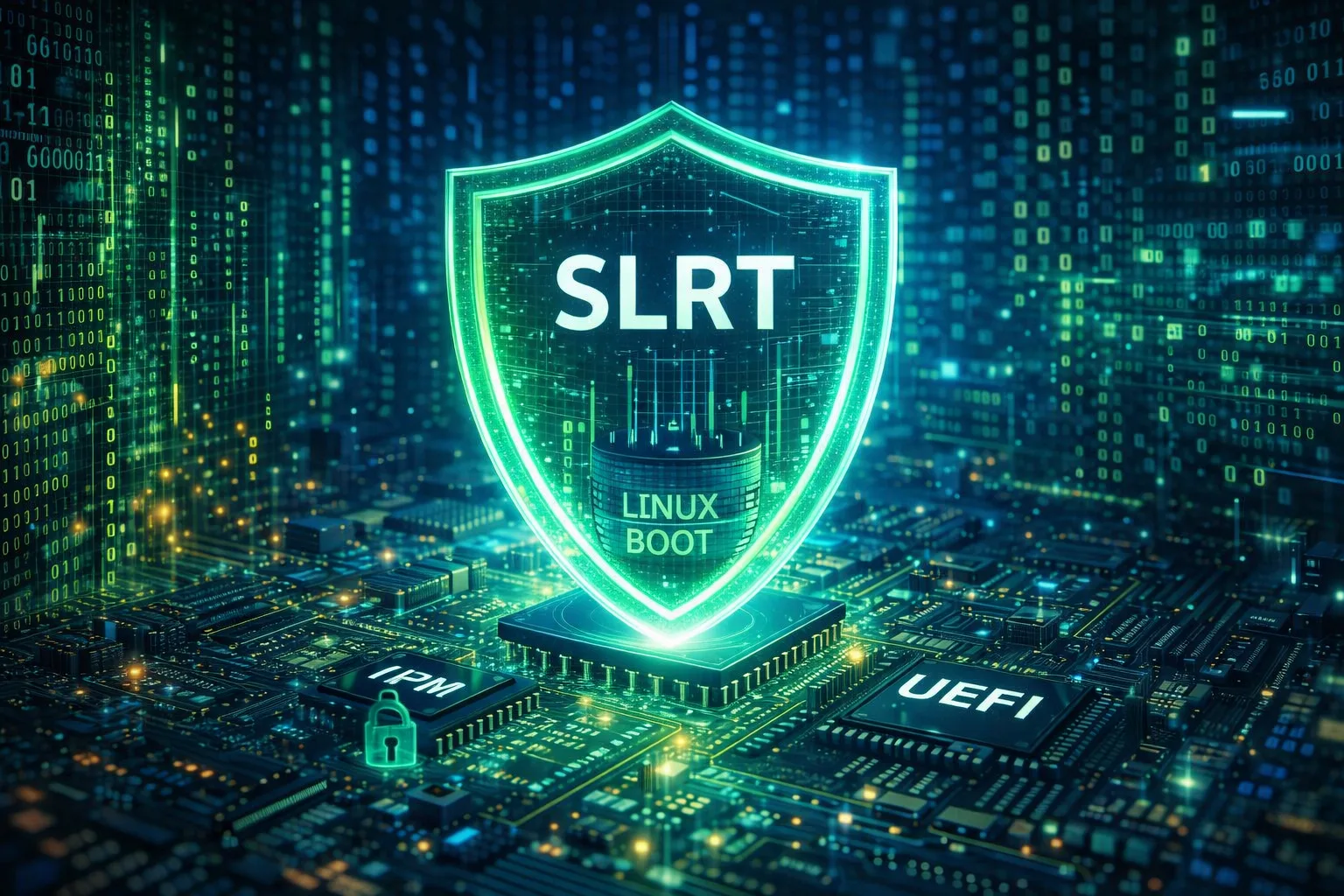 slrt secure launch resource table linux boot seguro
