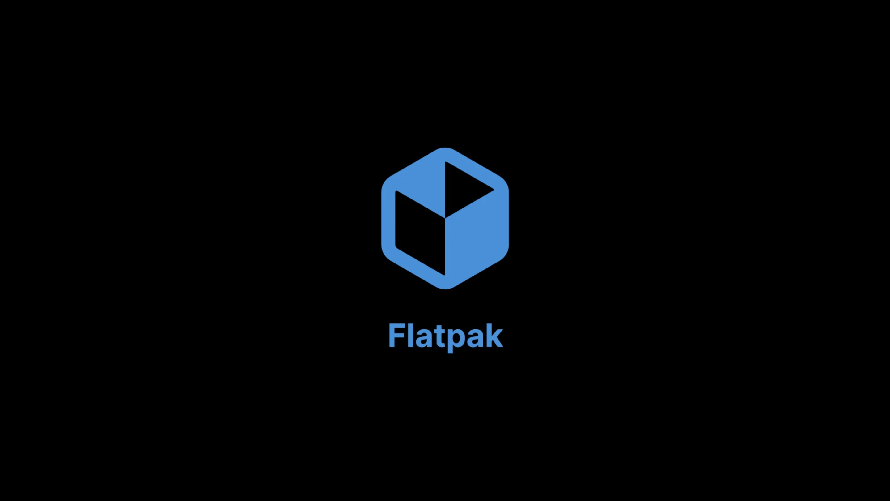 Logomarca do Flatpak