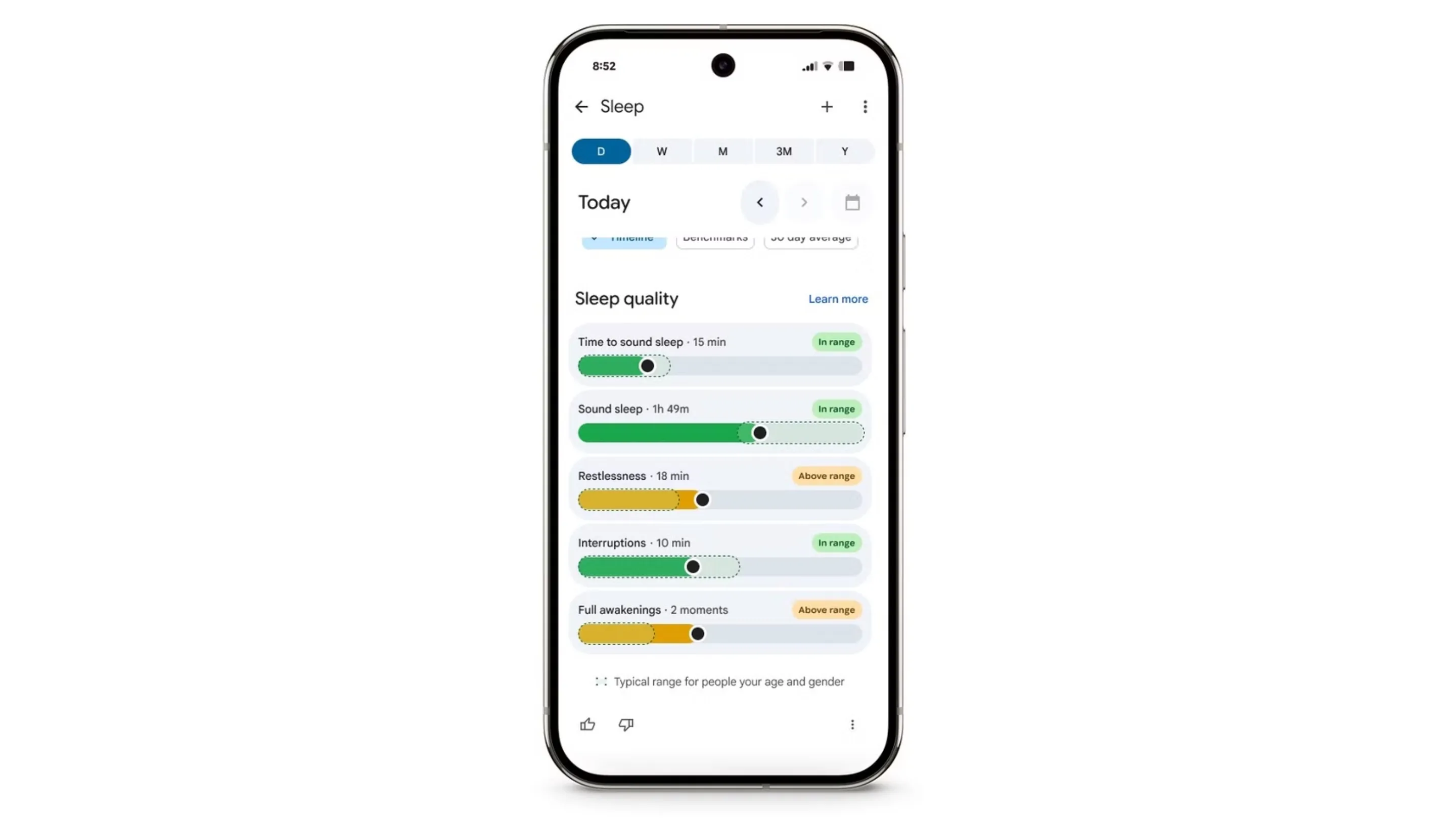 vqp8EmaX pontuacao sono fitbit ia novas metricas 2