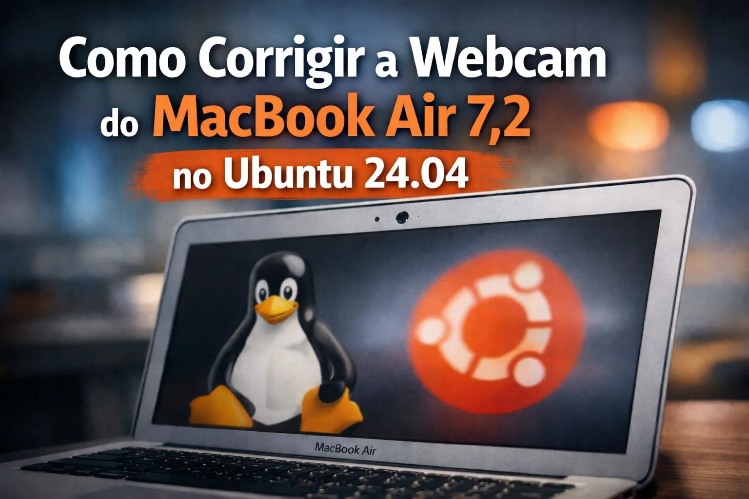 webcam macbook air 72 ubuntu 24 04