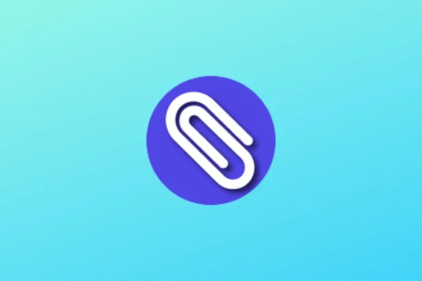 Imagem com a logomarca do Clippy