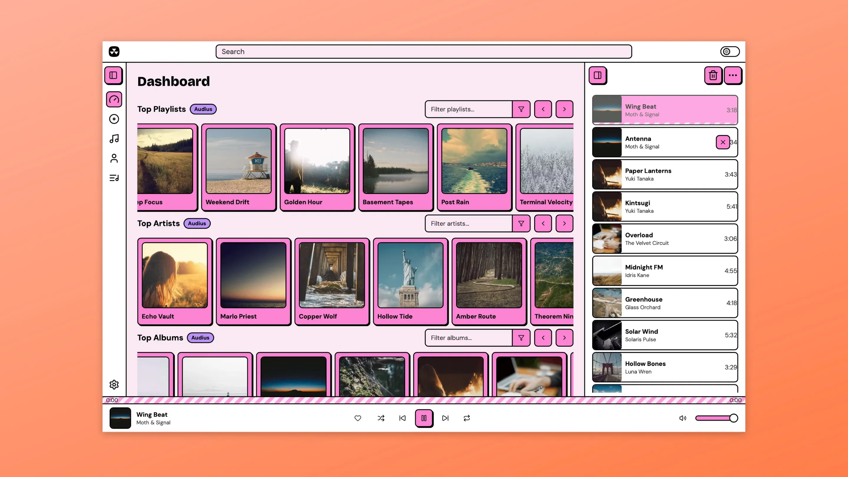 Imagem com a interface do Nuclear