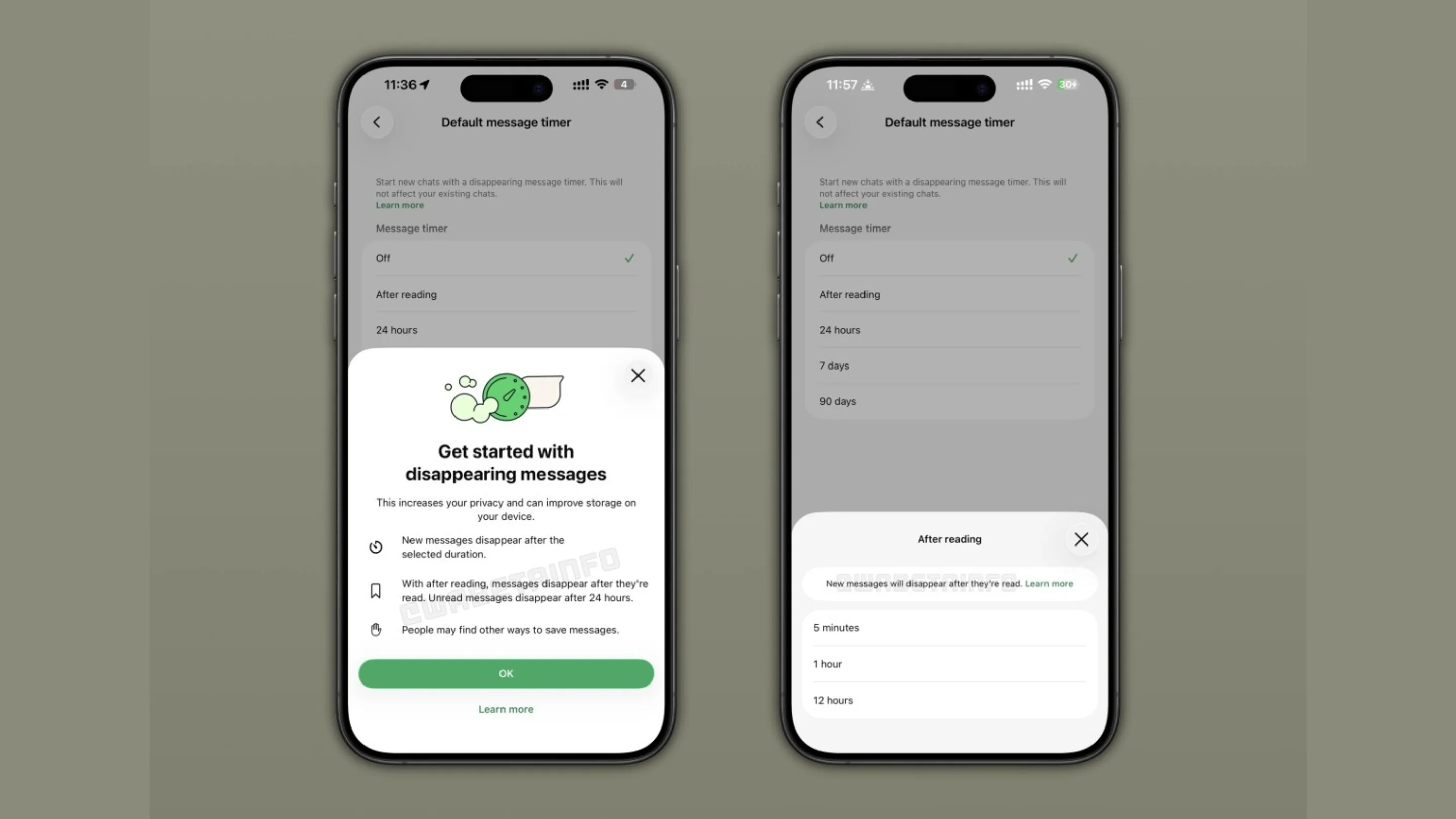 WhatsApp testa mensagens que desaparecem após leitura 2 3GxE3UhR mensagens que desaparecem no whatsapp