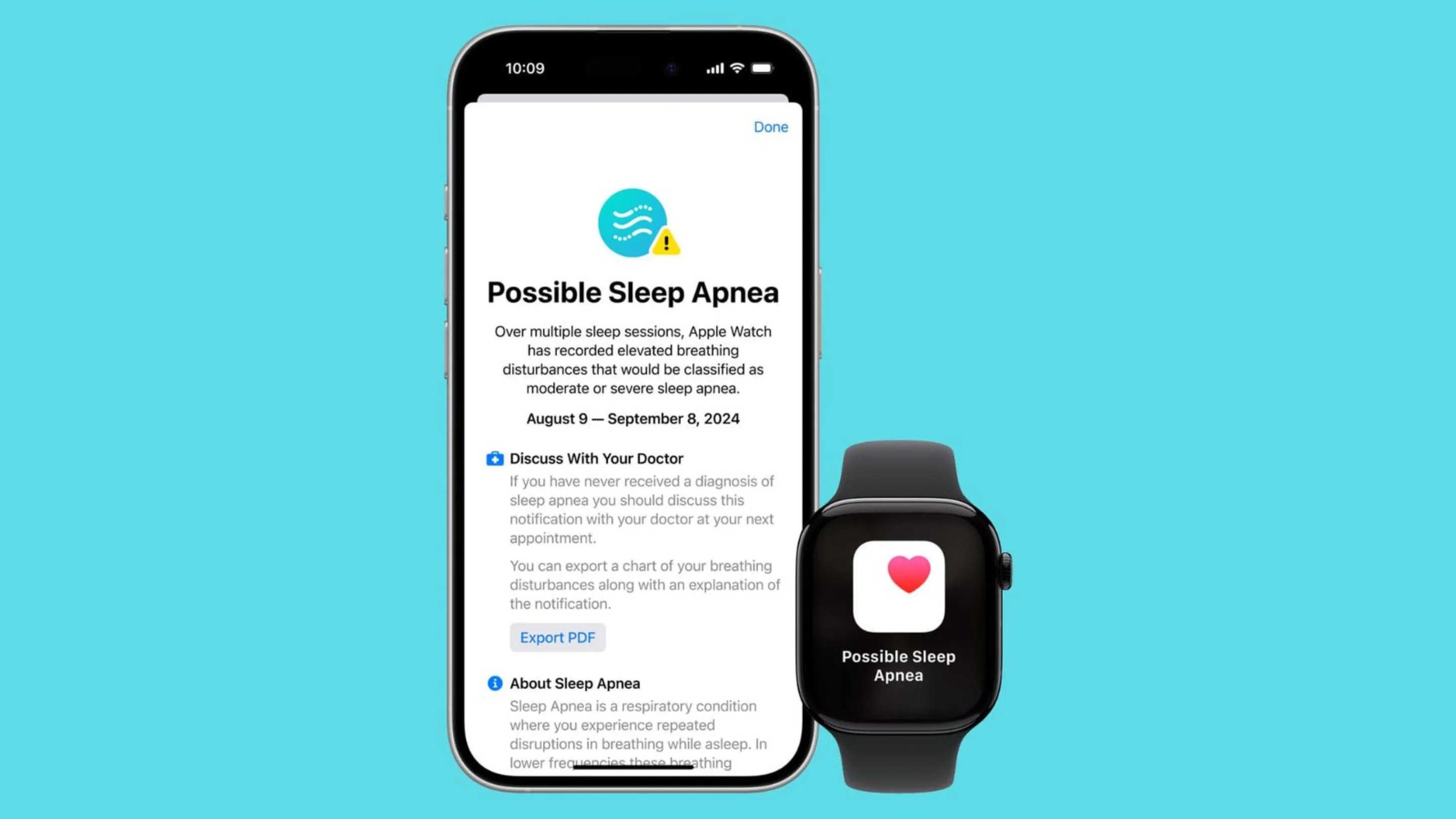 8lkI6OEw de saude da apple apneia audicao