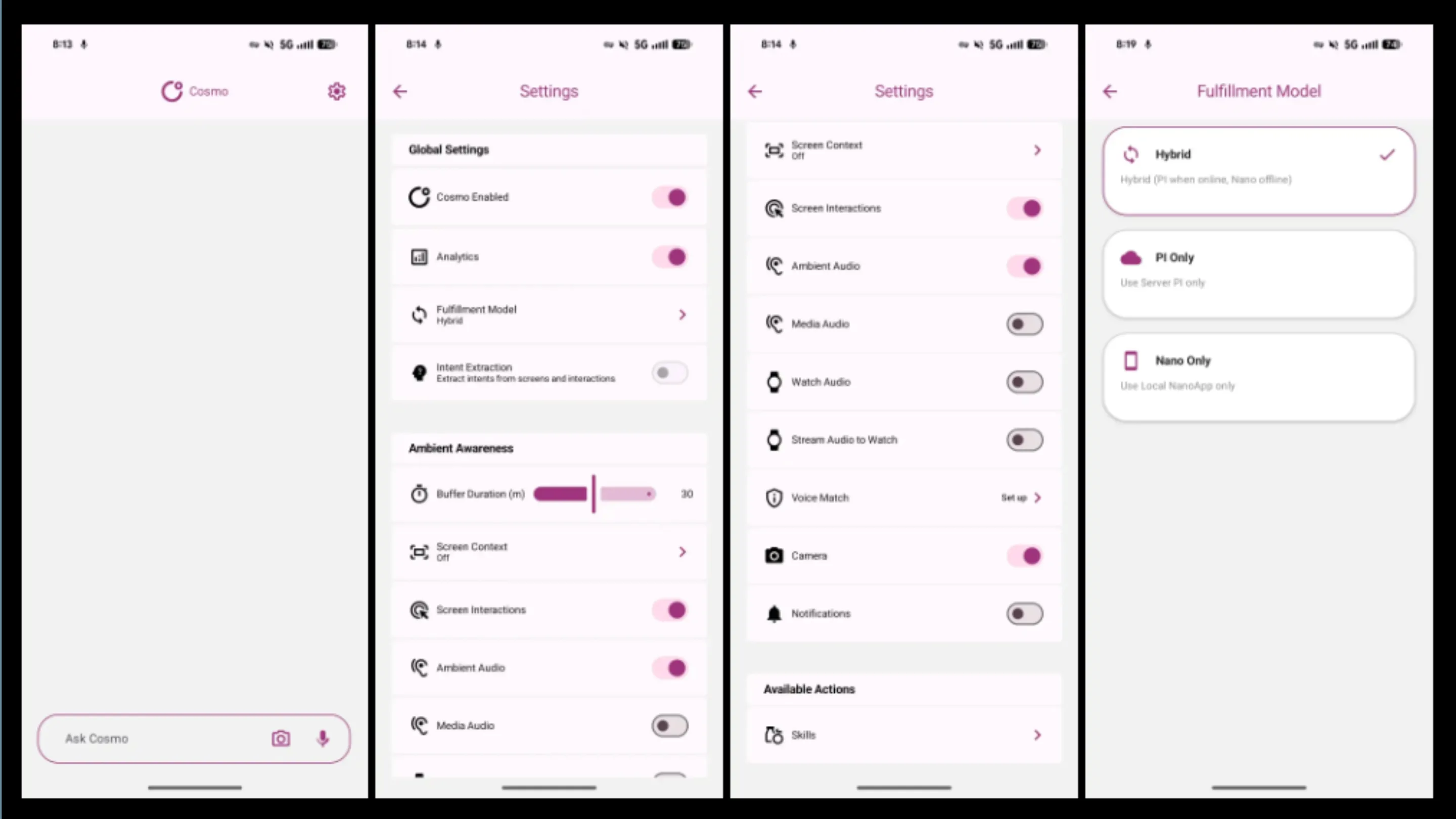 FQOufFXa cosmo ia local gemini nano android