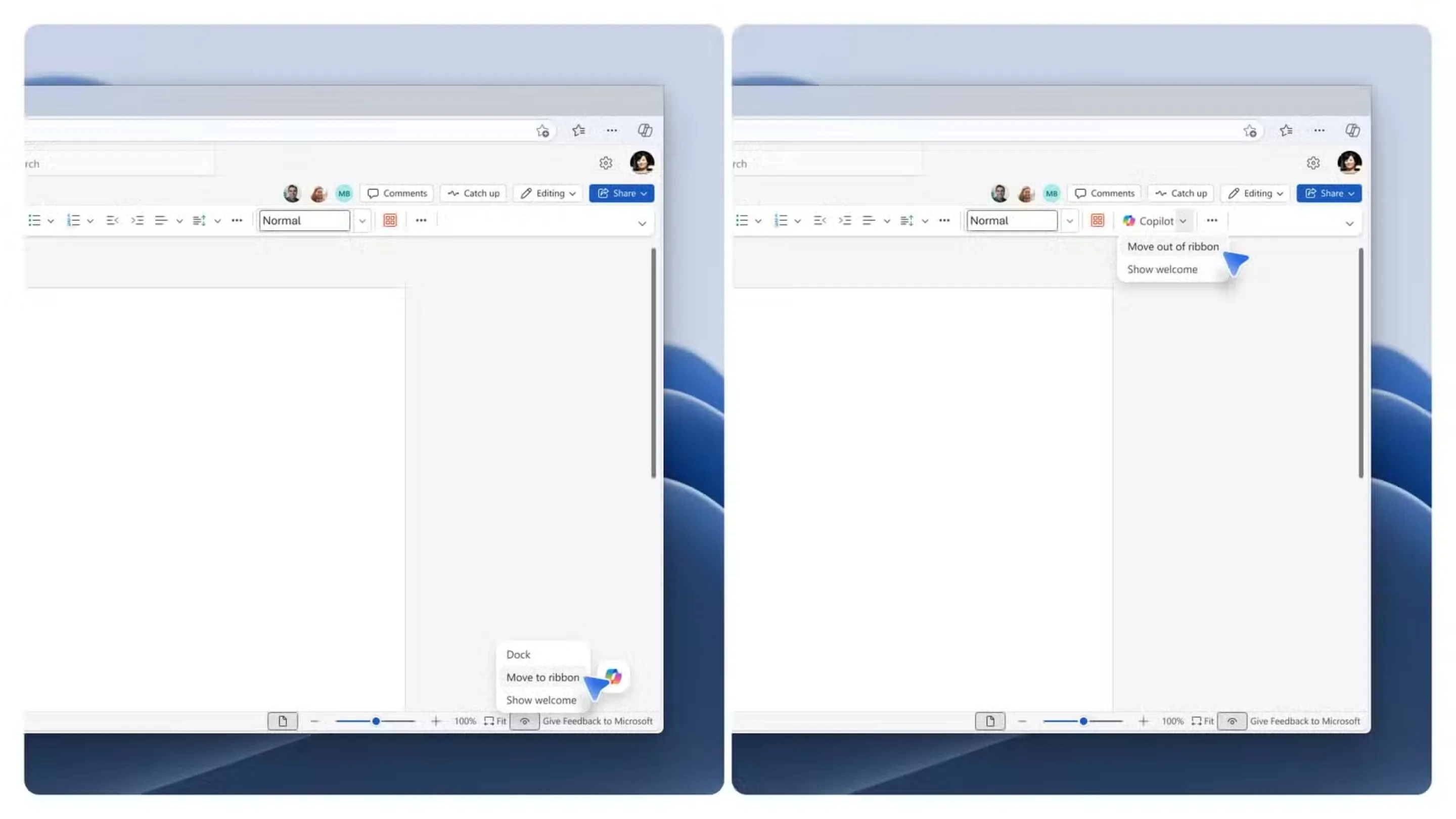 Copilot no Office ganha opção para ser ocultado na barra 2 Microsoft Copilot