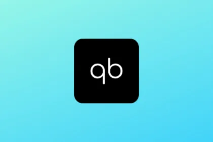 Imagem com a logomarca do Qobine