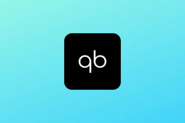Imagem com a logomarca do Qobine