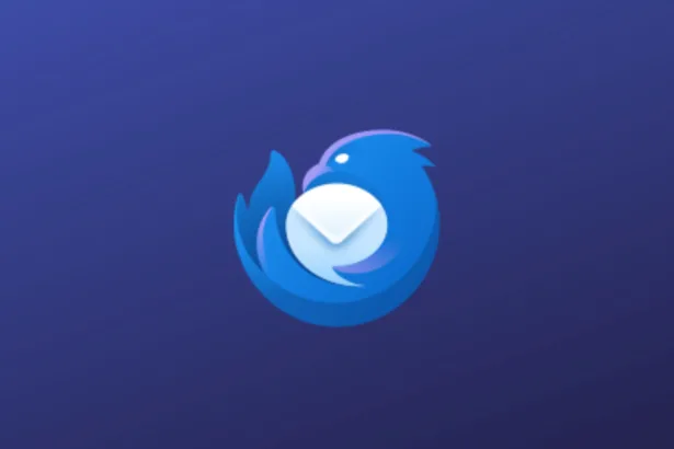 Imagem com a logomarca do Thinderbird