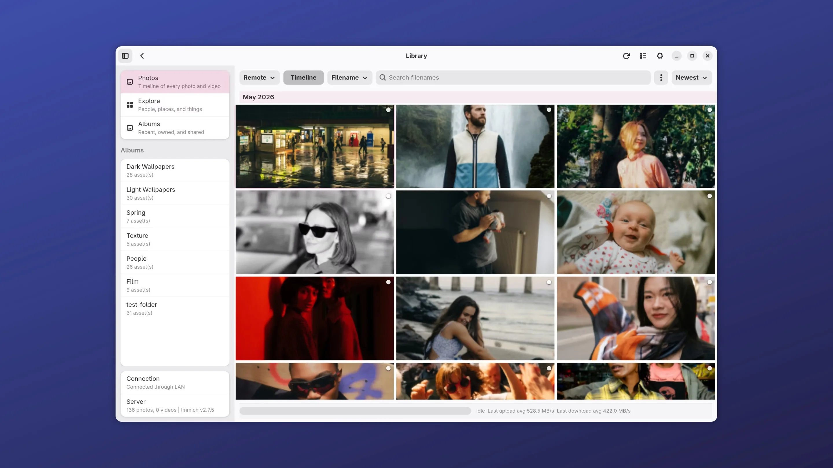 Instale o Mimick, um cliente Immick, no Ubuntu, Fedora, Debian e outras distribuições Linux com Flatpak 2 Imagem com a interface do Mimick
