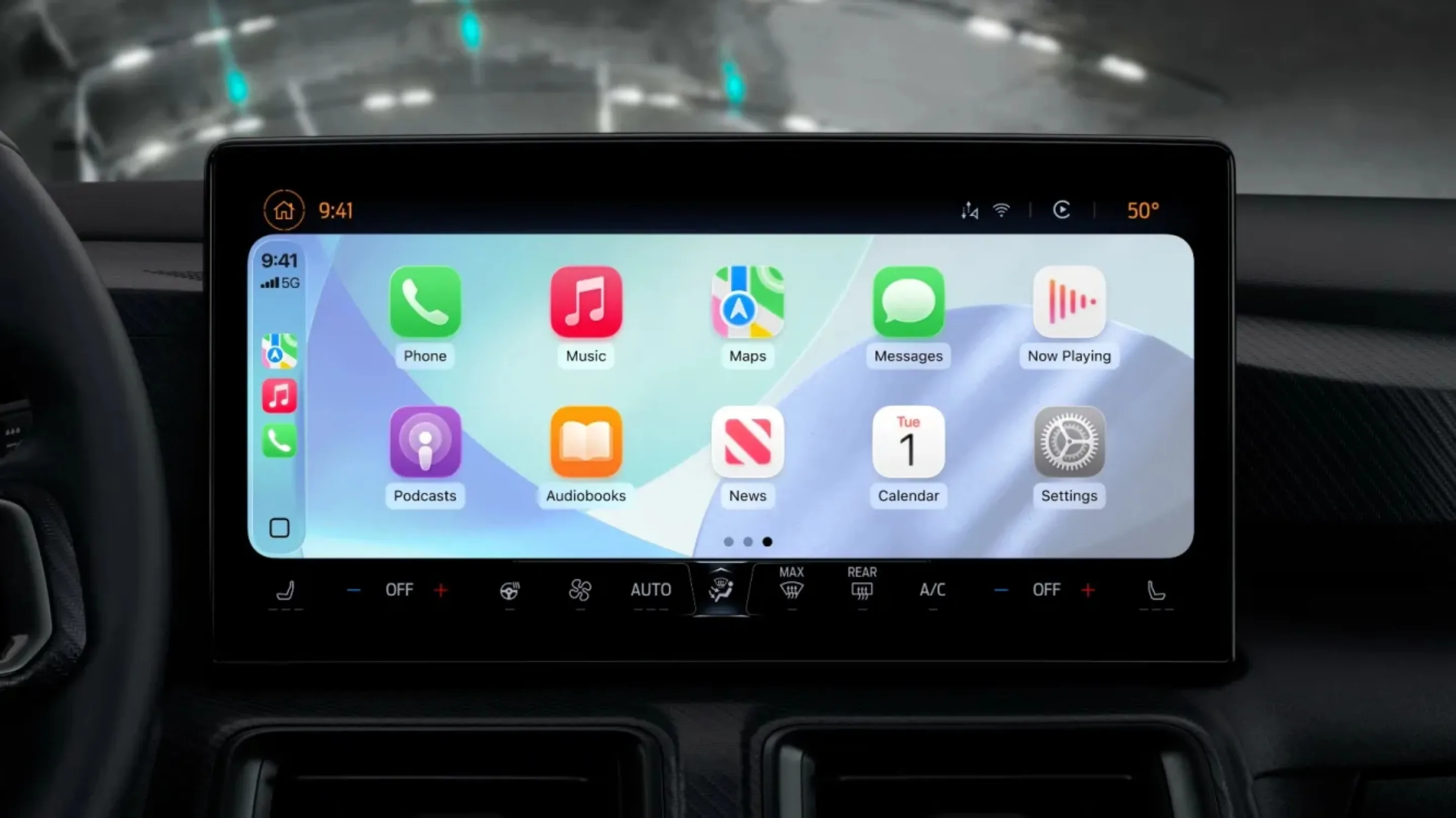 CarPlay no iOS 26 ganha widgets, zoom inteligente e mais personalização
