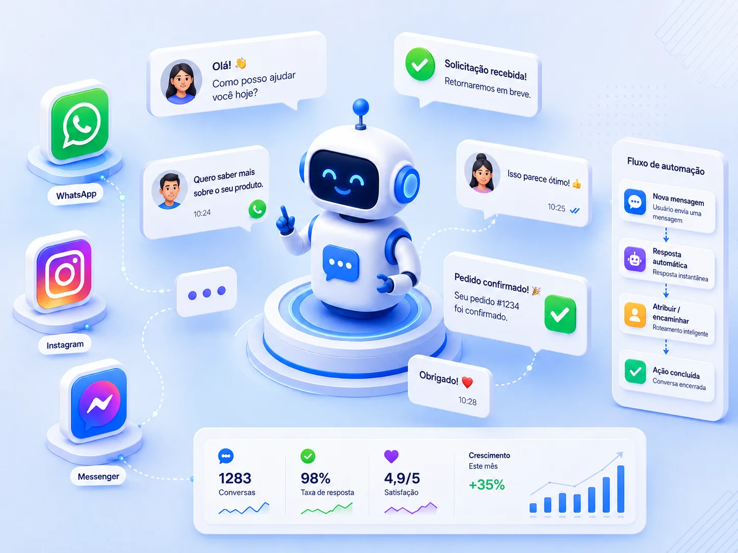 ferramentas de chatbot iniciantes