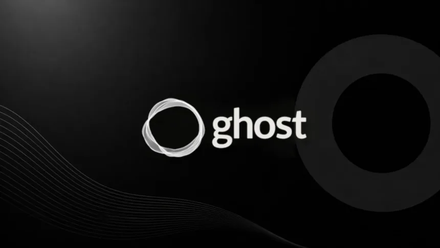 Logomarca do Ghost CMS