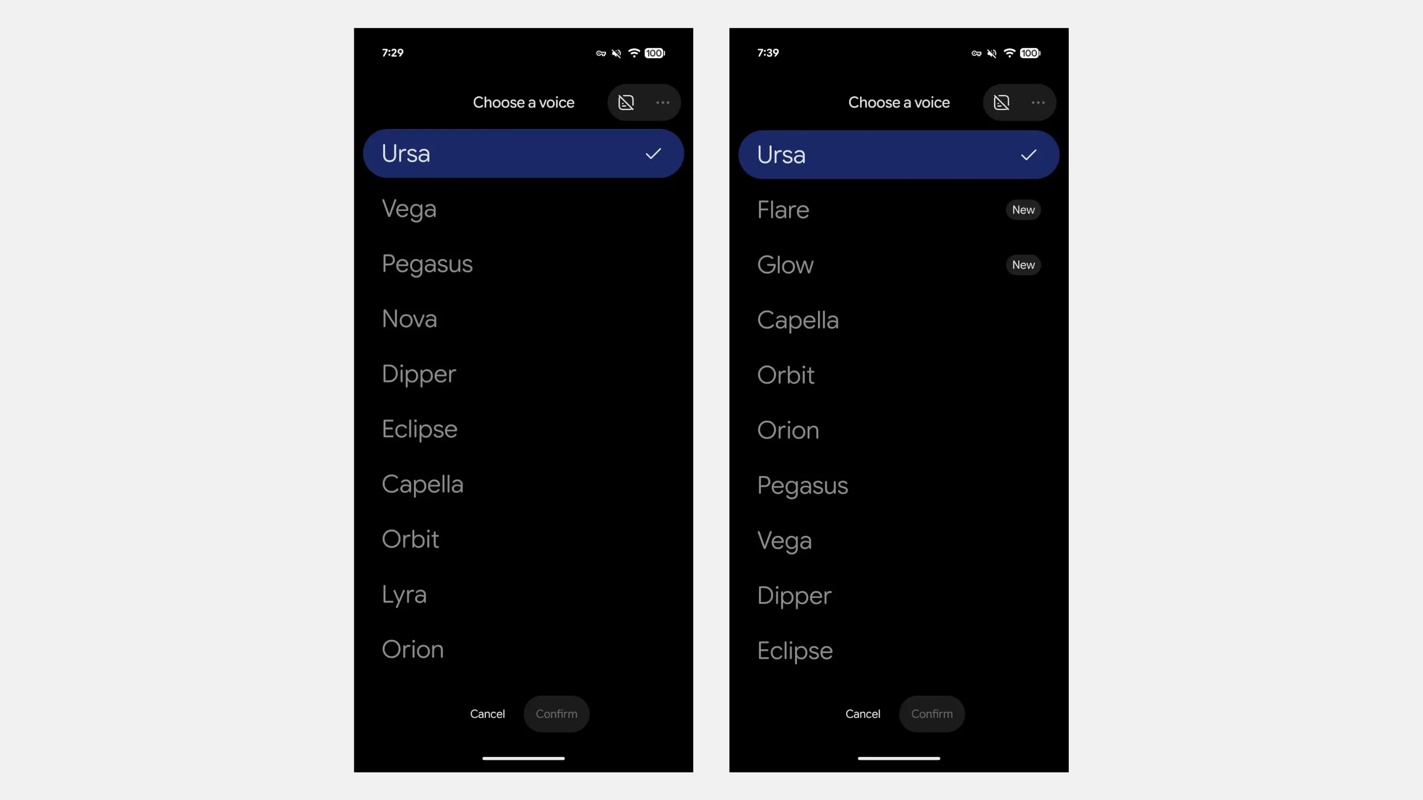Novas vozes do Gemini Live chegam ao Android 2 jHg0J4Mx vozes do gemini live android
