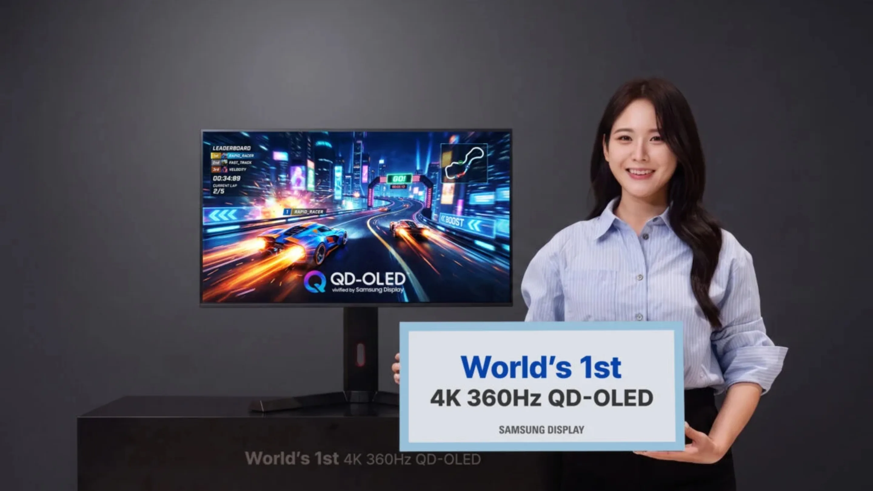 painel qd oled 4k 360hz