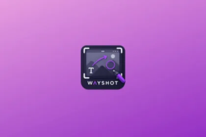 Imagem com a logomarca do Wayshot