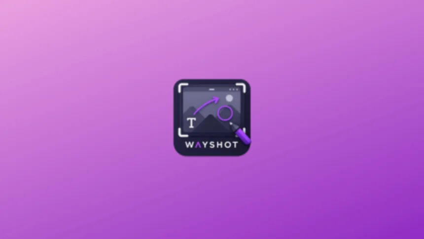 Imagem com a logomarca do Wayshot