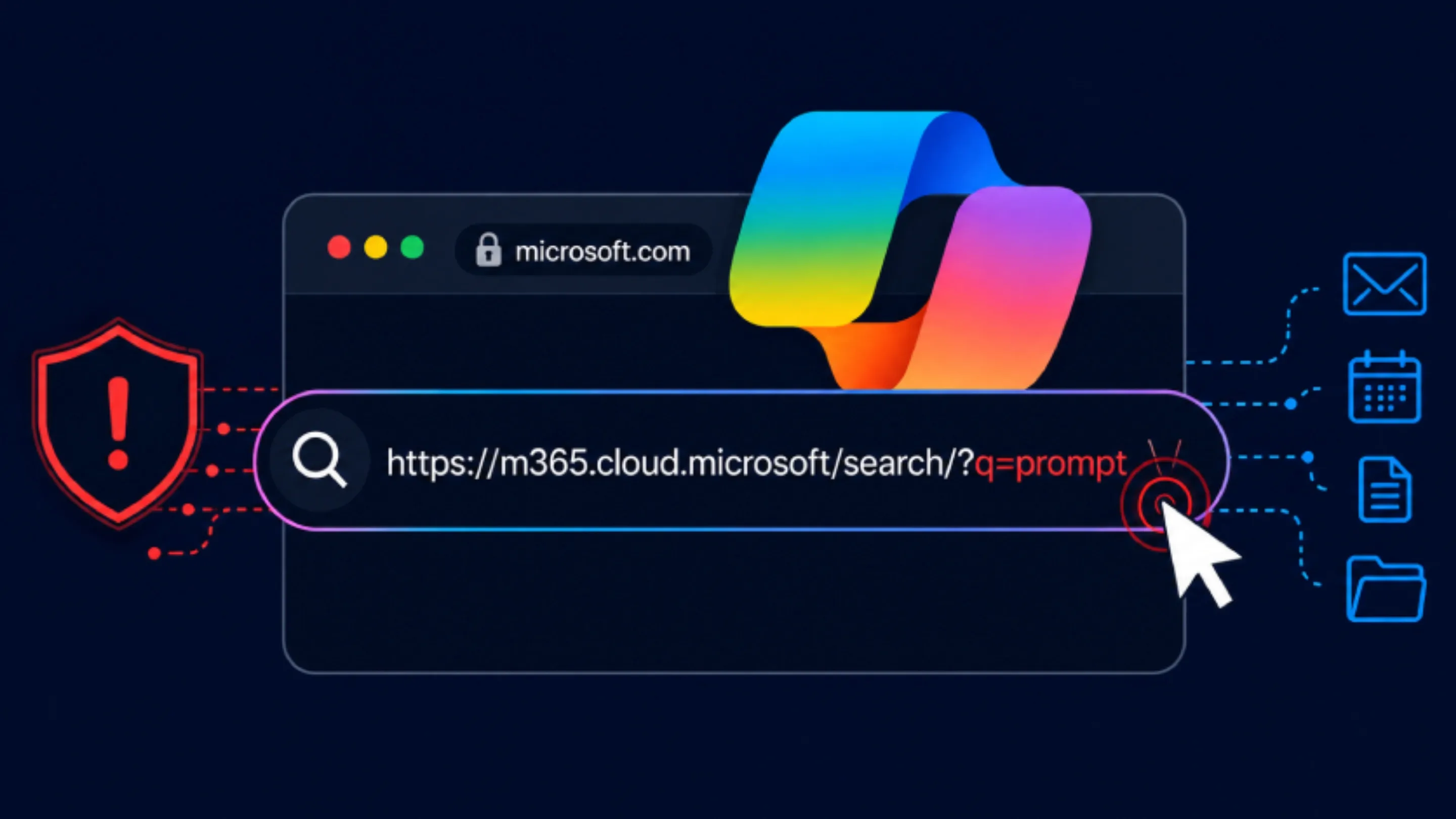 Falha no Microsoft 365 Copilot expõe dados com um clique