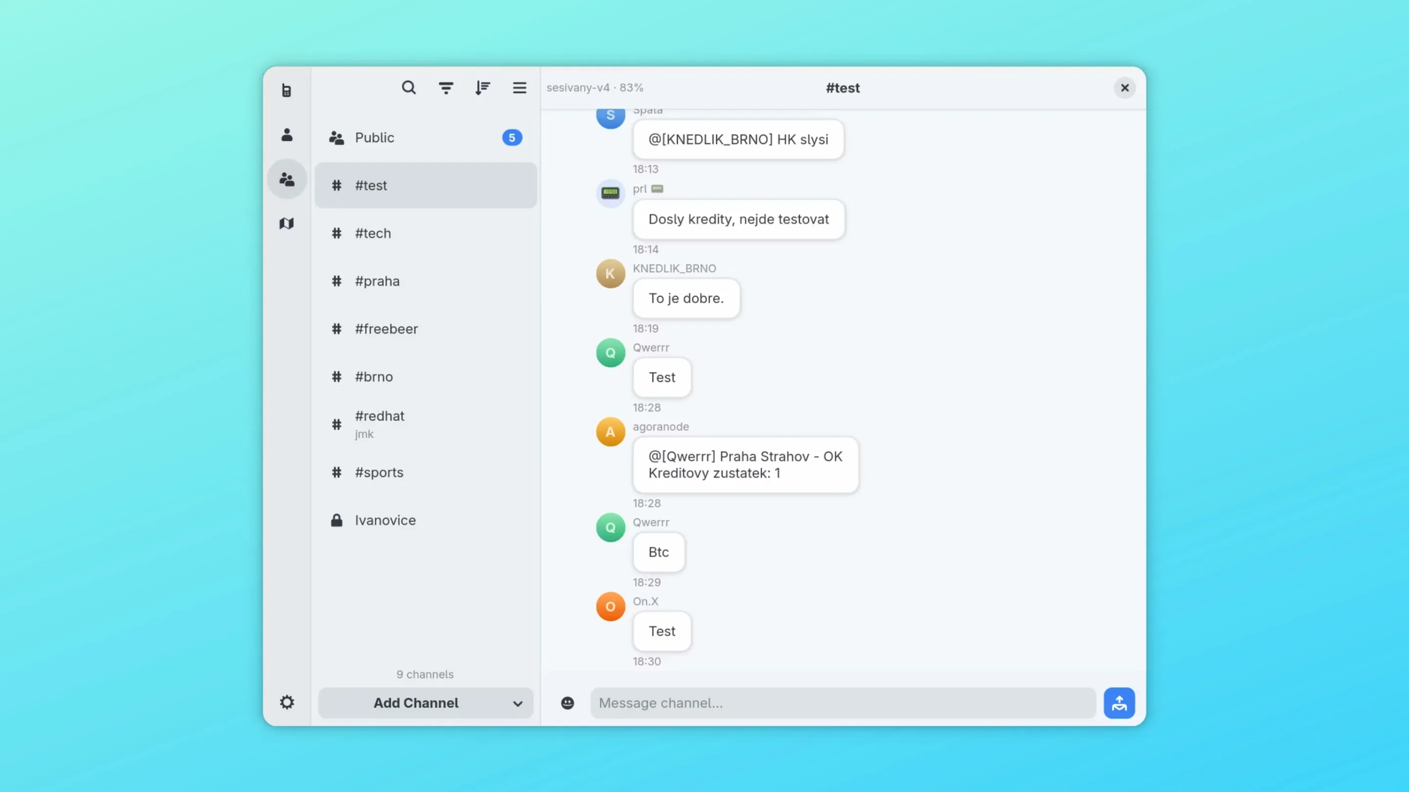 Instale o Meshy, um cliente de rede mesh, no Ubuntu, Fedora, Debian e outras distribuições Linux com Flatpak 2 Imagem com a interface do Meshy