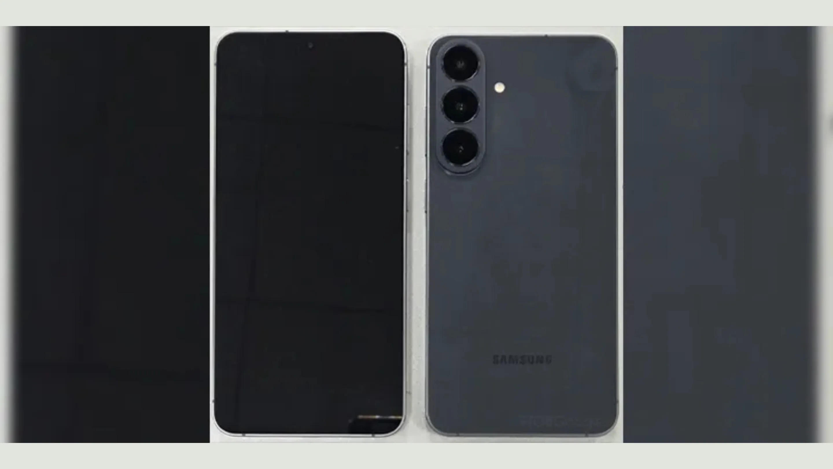Galaxy S26 FE vaza com novo design e Exynos 2500 2 Galaxy S26 FE