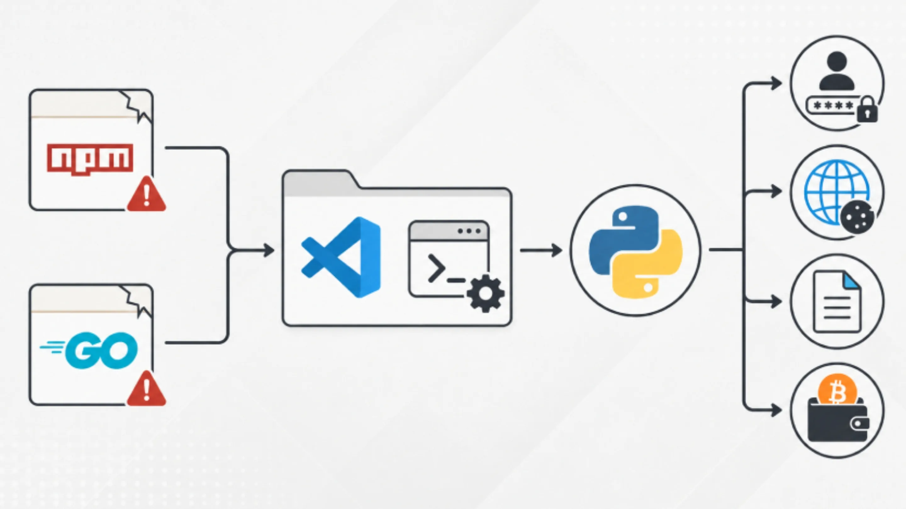 QMY4QbYR vs code pacotes npm go