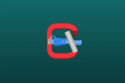 Imagem com a logomarca do Carabiner