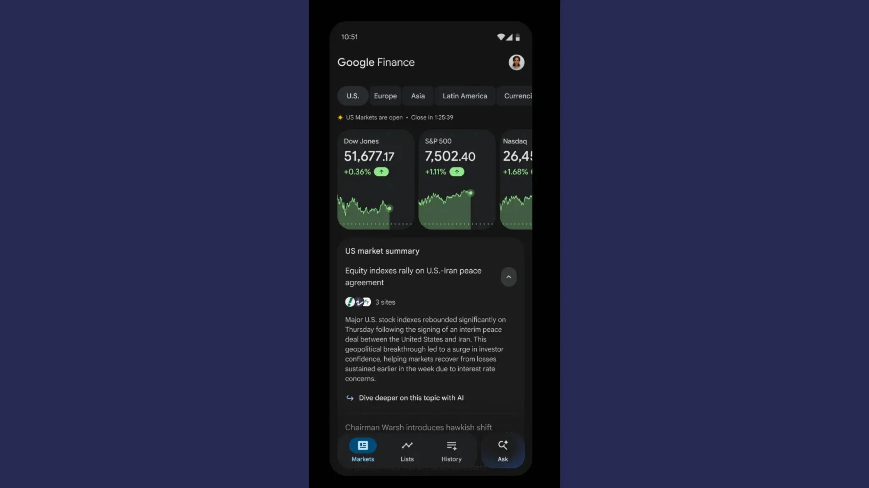ekEuNAha finance para android app ia