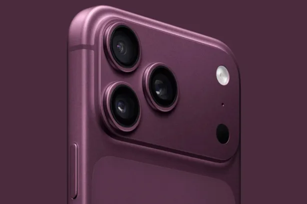 Renderização do iPhone 18 Pro Cereja