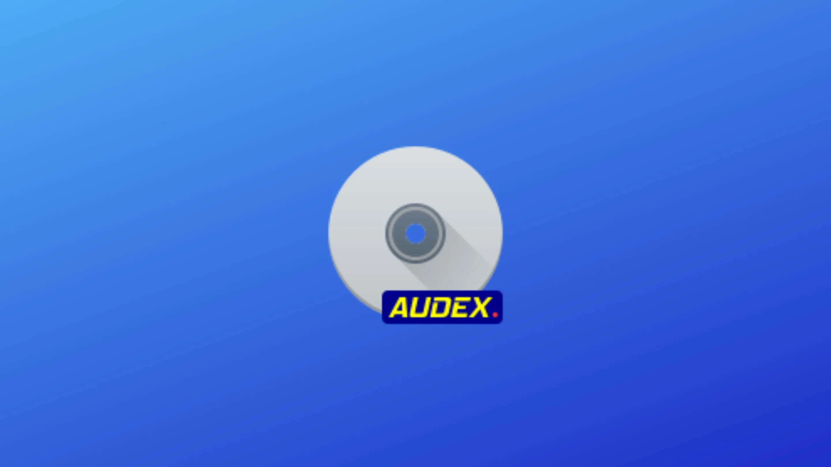 Imagem com a logomarca do Audex