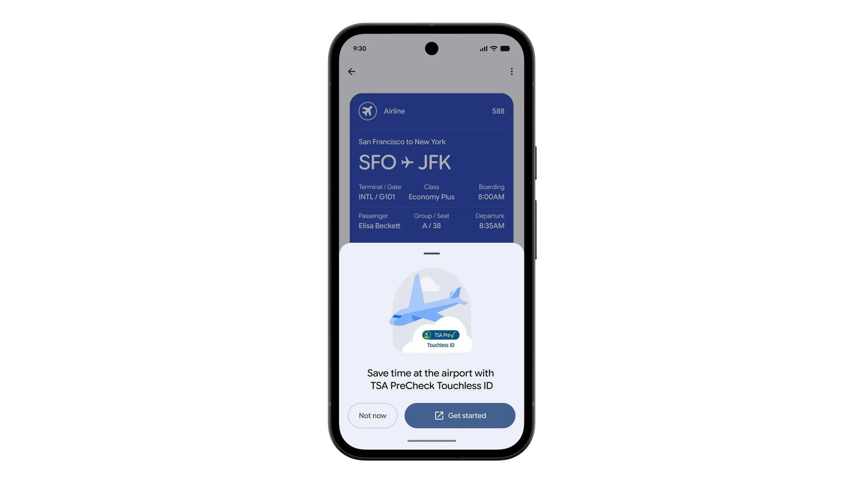 vwEfcasV wallet tsa precheck touchless id