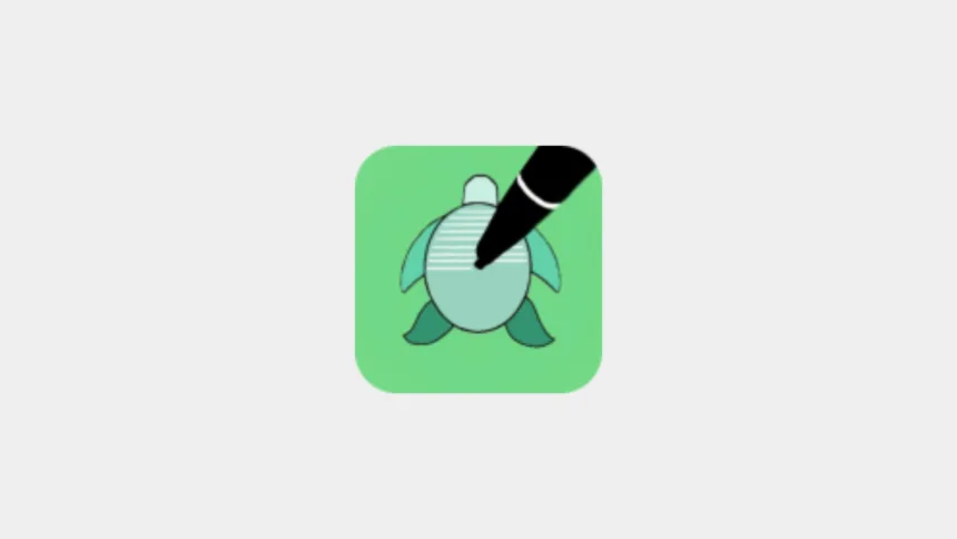 Imagem com a logomarca do Turtlements
