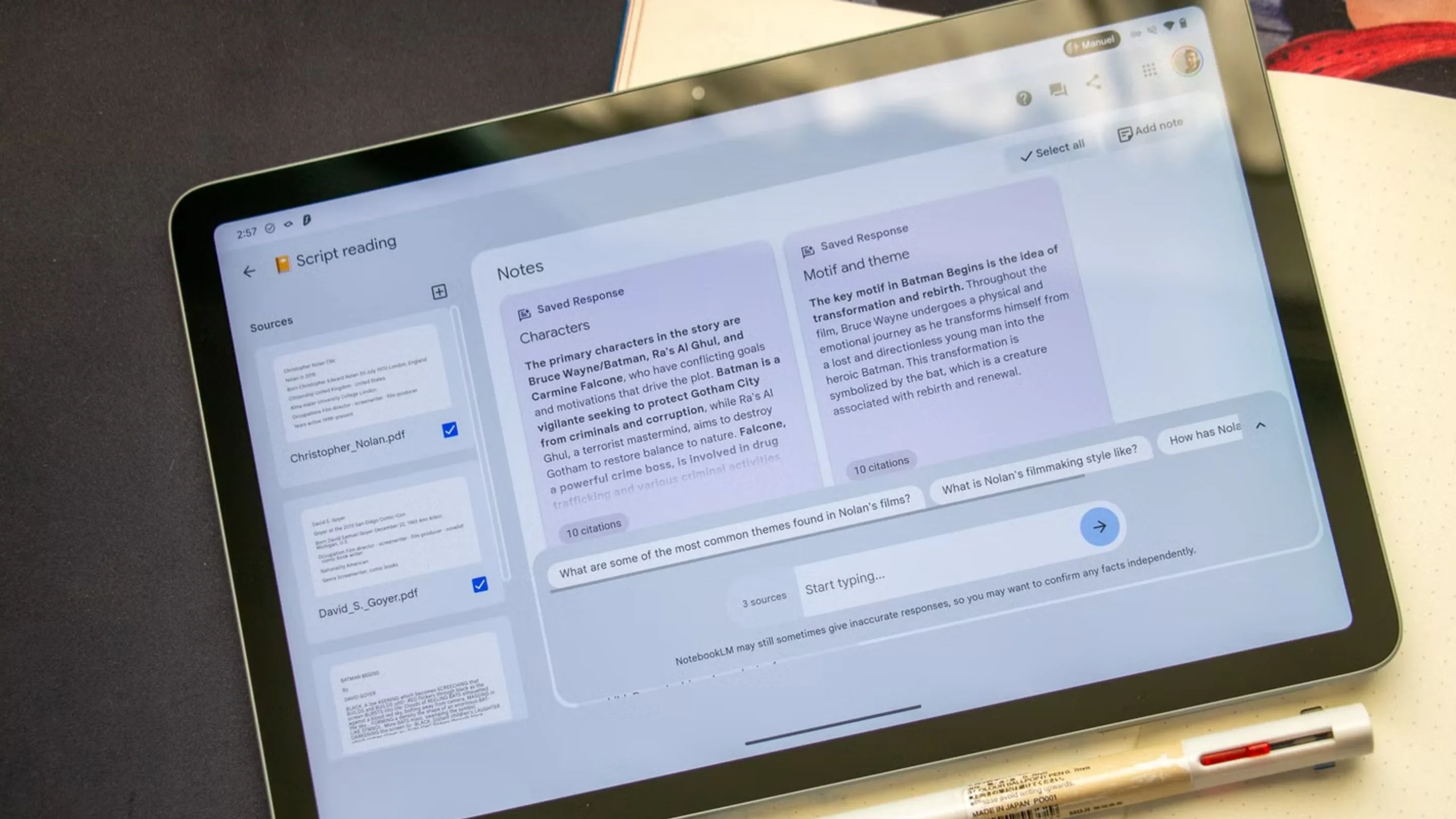 Gemini Notebook ganha recurso Coleções para organizar cadernos 2 M31xmsxf 1 1