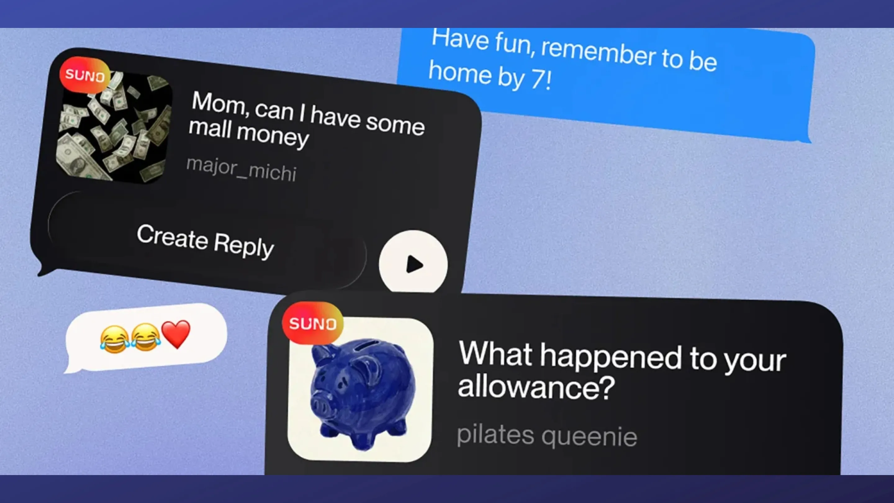 Suno permite criar músicas com IA no iMessage 2 Nd6CaA6D criar musicas com ia no imessage