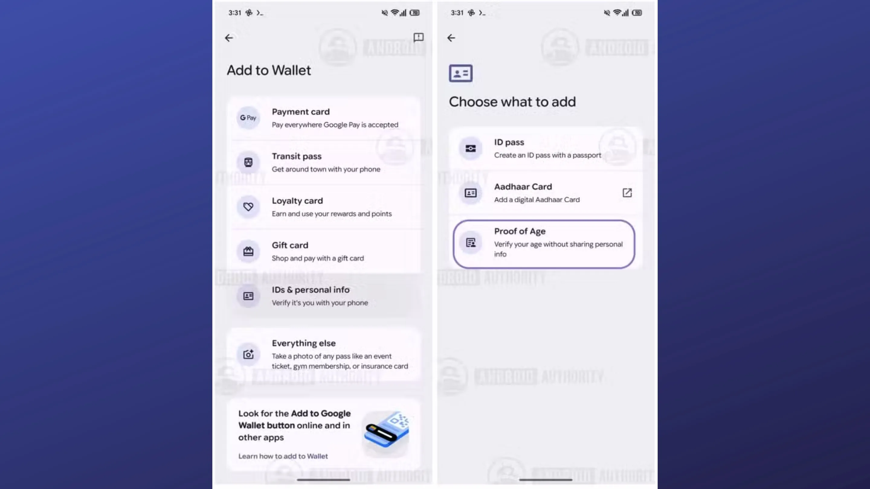 Google Wallet terá comprovação de idade com mais privacidade 2 U01rNrLY wallet comprovacao de idade