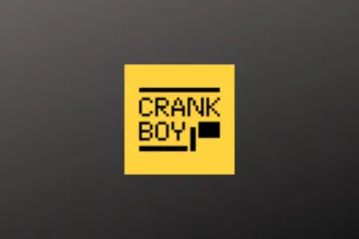 Imagem com a logomarca do Crankboy