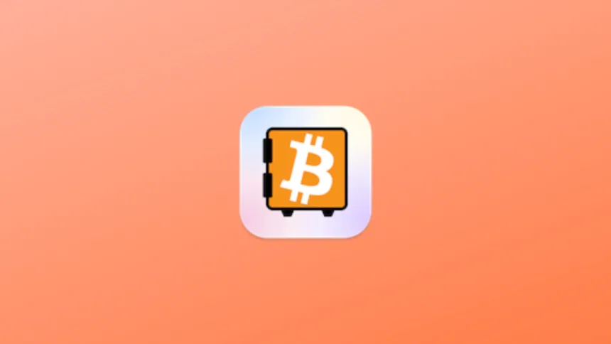 Imagem com a logomarca do Bitcoin Safe