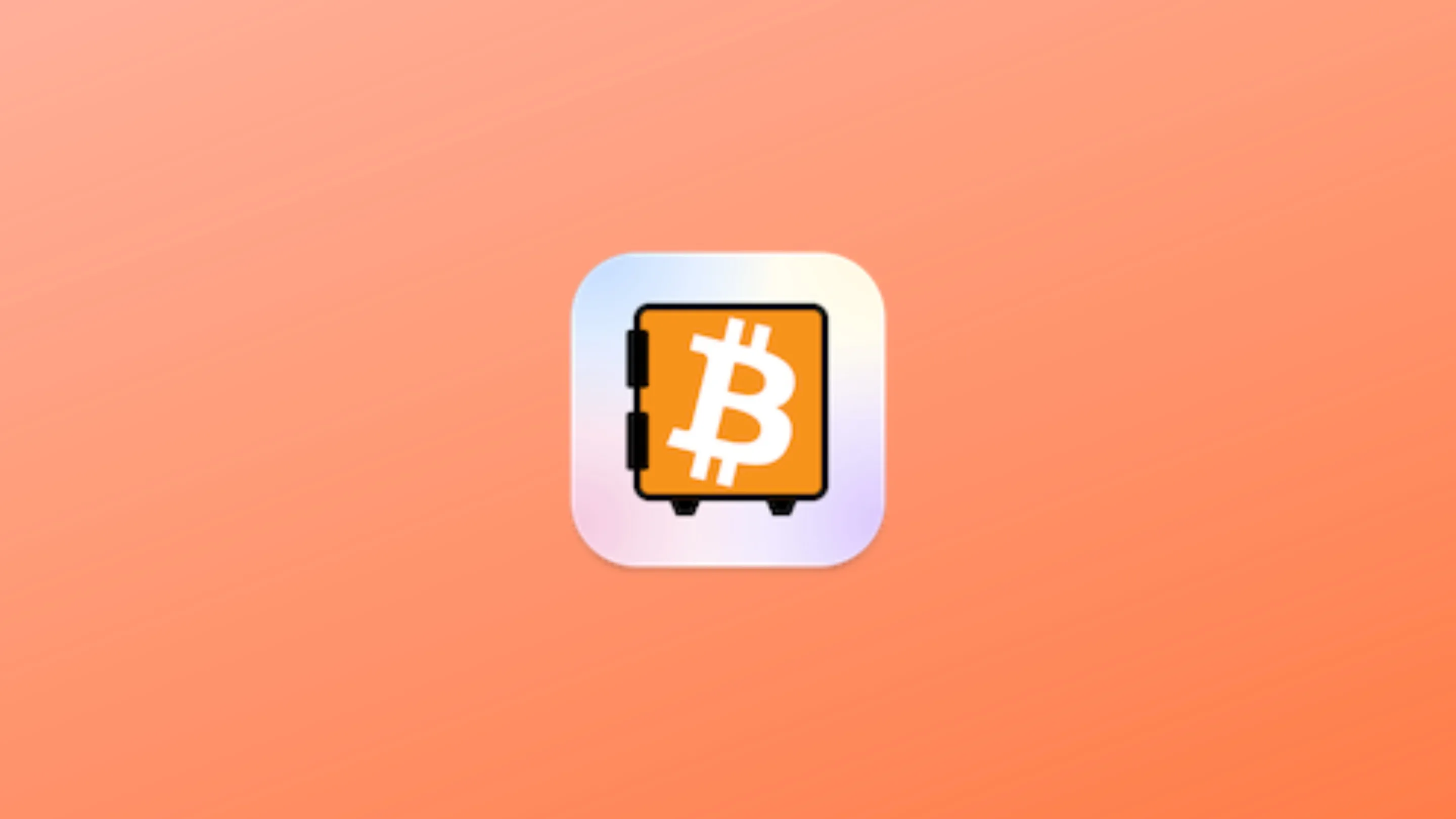 Imagem com a logomarca do Bitcoin Safe