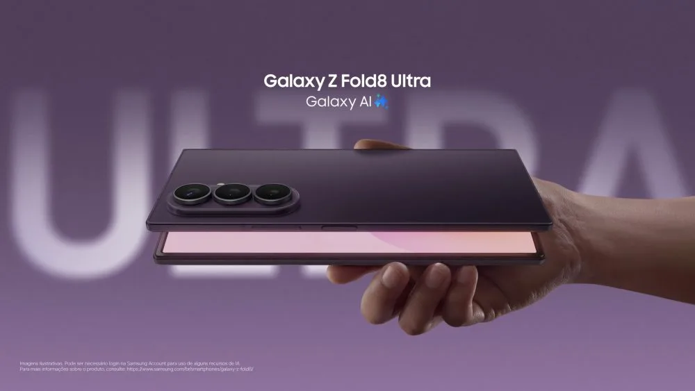 Samsung lança Galaxy Z Fold8, Fold8 Ultra e Z Flip8 no Brasil; preços chegam a R$ 19.399 4 1sWCKhXU lancamento galaxy z fold8 flip8 brasil 4