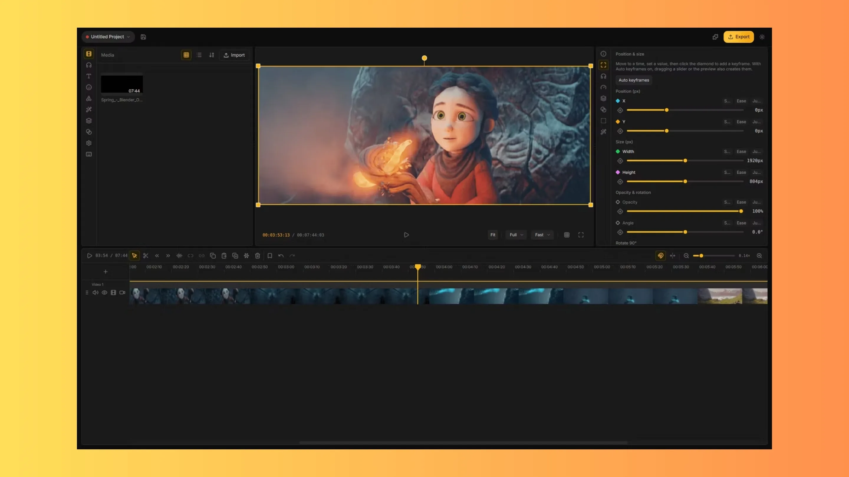 Instale o Drift, um editor de vídeo, no Ubuntu, Fedora, Debian e outras distribuições Linux com Flatpak 2 Imagem com a interface do Drift