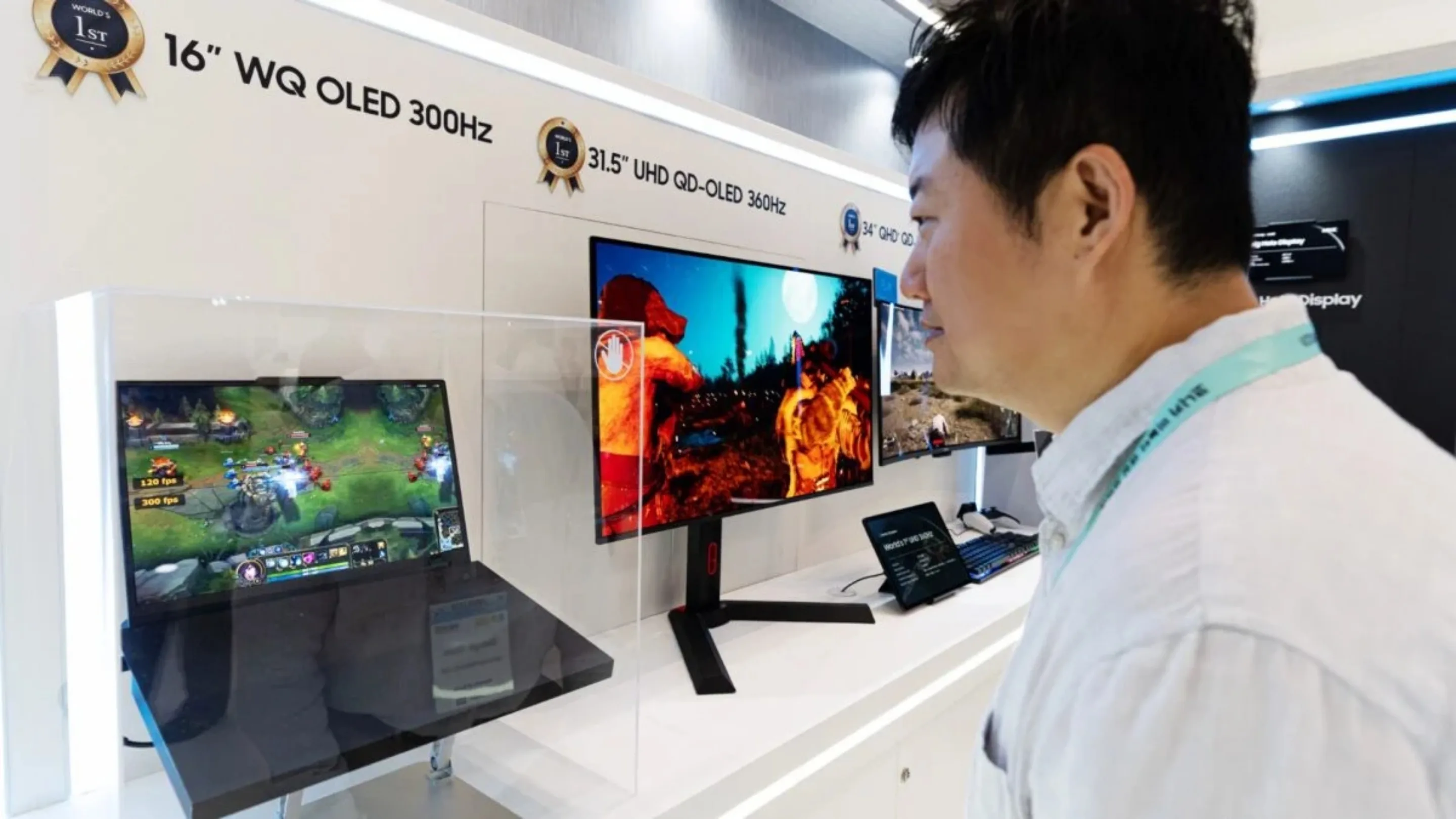 Samsung lança primeiro painel OLED de 300Hz para laptops