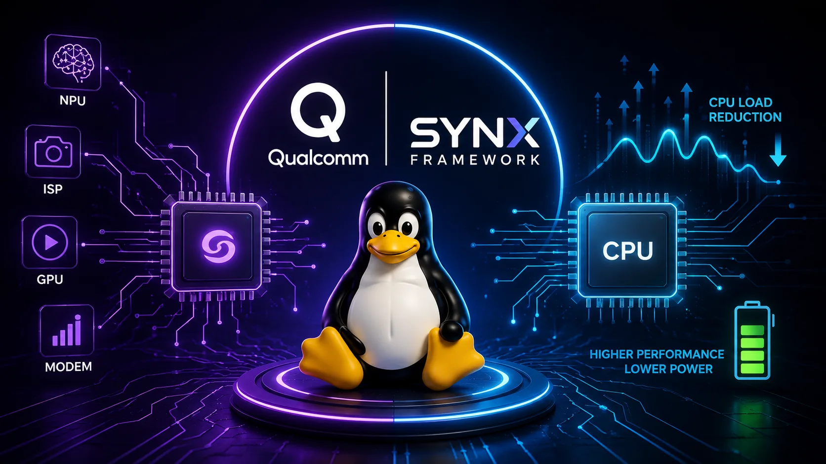 Qualcomm propõe framework Synx no kernel Linux para otimizar SoCs e desafogar a CPU