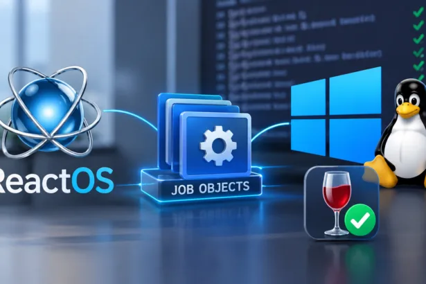 K5SViha3 suporte job objects kernel