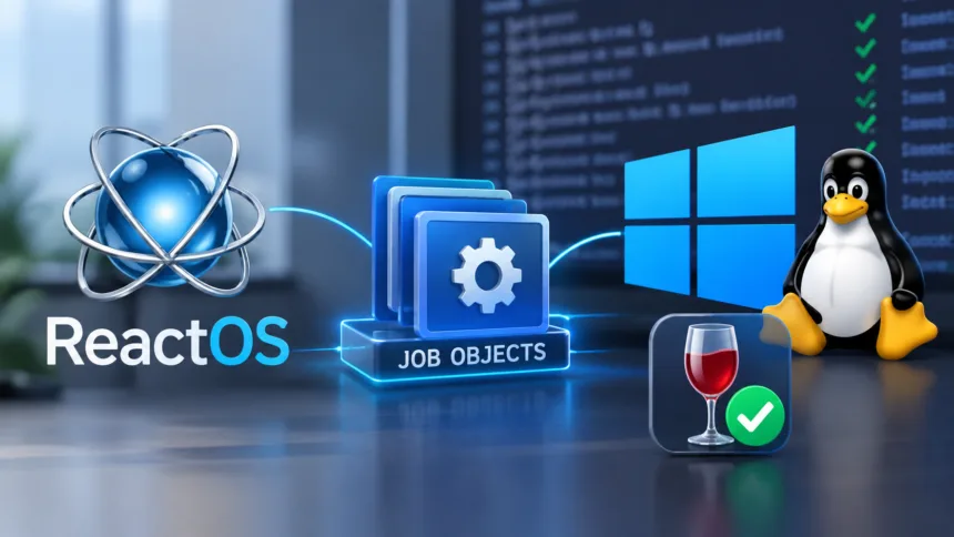 K5SViha3 suporte job objects kernel