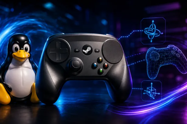 KHZGfClC steam controller suporte giroscopio kernel linux 2