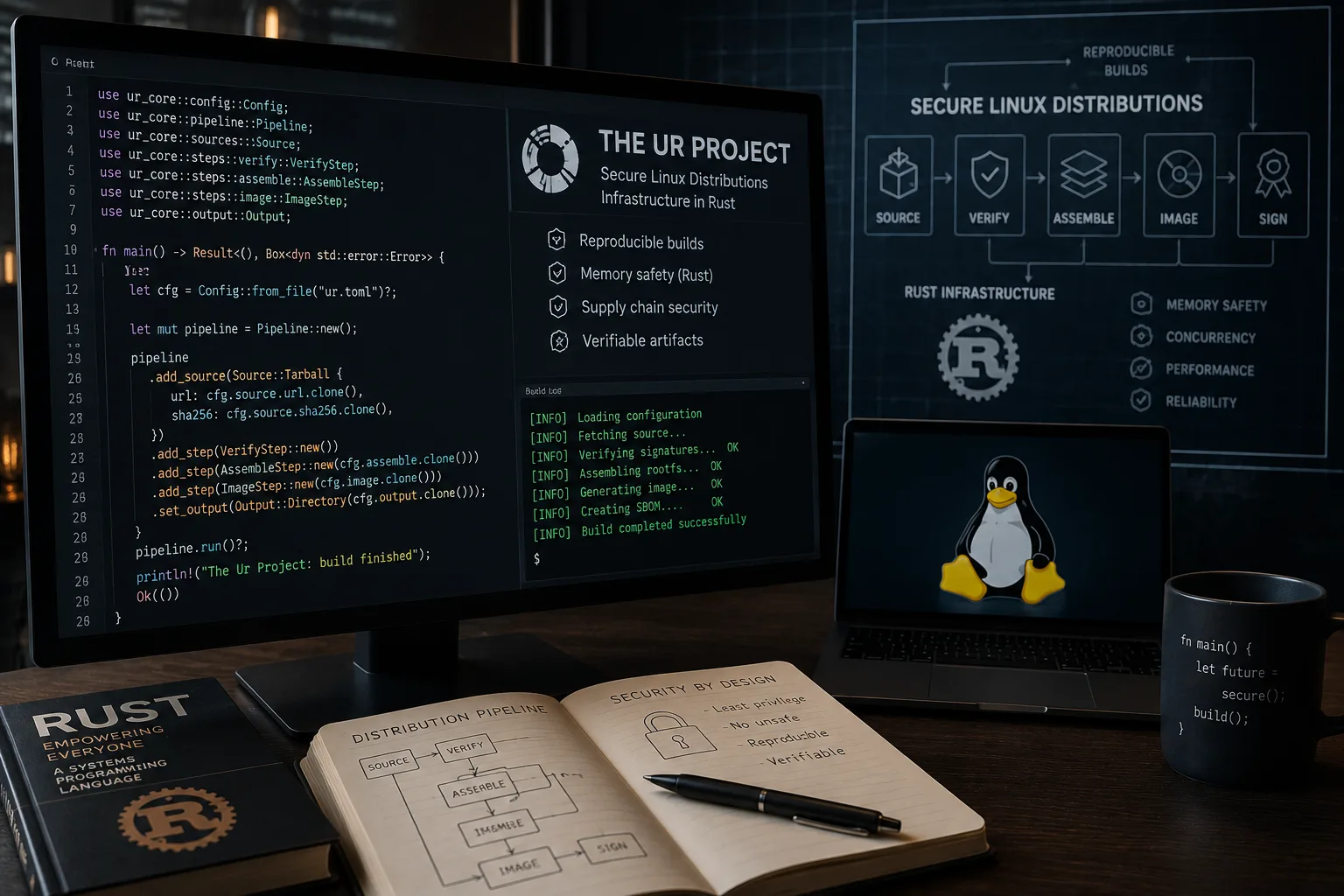 L3Fbp50R the ur project linux rust