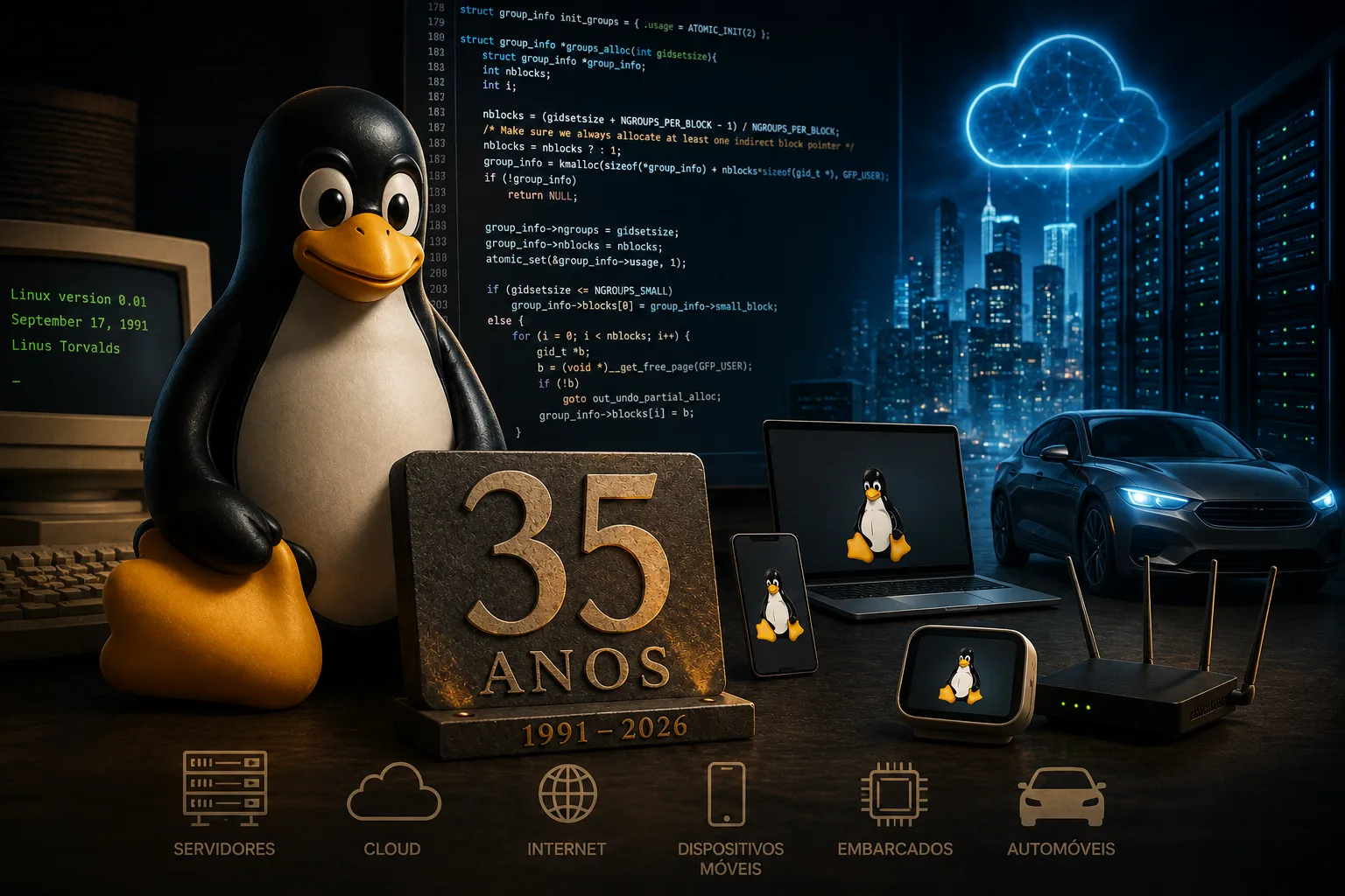 Kernel Linux completa 35 anos: de projeto estudantil à base da infraestrutura digital 2 LvIvbCV2 linux 35 anos